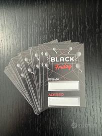 Stock 50 Pezzi - Cartellini Black Friday