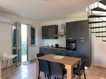 Villetta vista mare, terrazzo, giardino