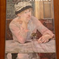 1983 Poster Manet La Prune Mostra Grand Palais Par