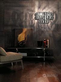 Lampadario Vistosi in vetro soffiato