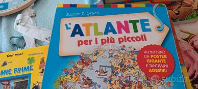 libro atlante per i più  piccoli 