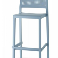 Sgabello Emi Azzurro H 65