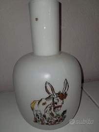 Lampadario in vetro  anni 60