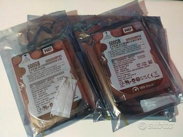 NUOVI HDD Interno 500 GB SATA III 2.5 Pollici