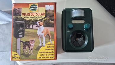 Dissuasore VIA DI QUI SENSOR cani gatti animali se