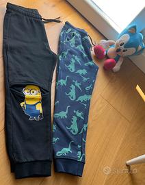 Pantaloni tuta bambino 5/6 anni 116/122 cm.