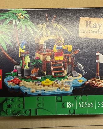 🏝️ LEGO 40566 Ray Castaway GWP Nuovo Sigillato