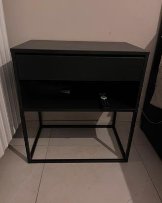 Comodini  ikea nero