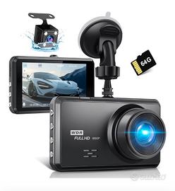 DOPPIA DASHCAM CON SCHEDA SD