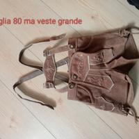 lederhosen taglia 80