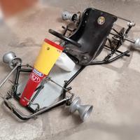 telaio go kart d'epoca 100