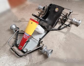 telaio go kart d'epoca 100