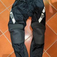 Pantaloni Moto IXS tessuto/pelle TG 52