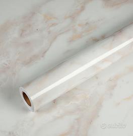 CARTA ADESIVA PER MOBILI EFFETTO MARMO NUOVO