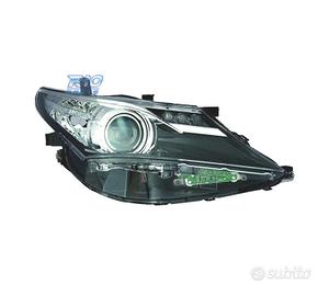 FANALE DESTRO PER TOYOTA AURIS 13-15 FONDO NERO LE