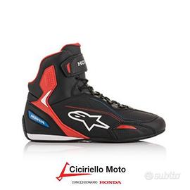 HONDA FASTER-3 SHOES BLACK RED BLUE