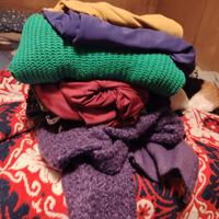 lotto scarpe e vestiti donna