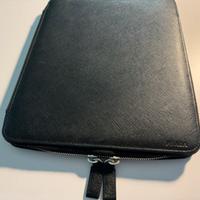 PORTA IPAD/DOCUMENTI PRADA in pelle Saffiano