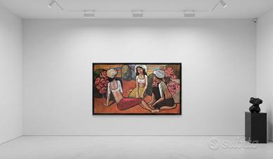 Acrylic on Canvas 70 (w) × 40 (h) inches