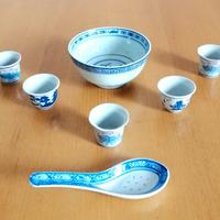 Set in porcellana cinese. 