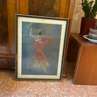 Meraviglioso acquarello spagnolo 1962