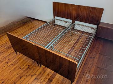 Letti Singoli - Struttura in Legno + Rete