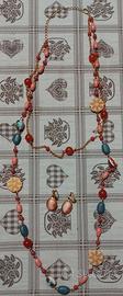 Parure collana e orecchini