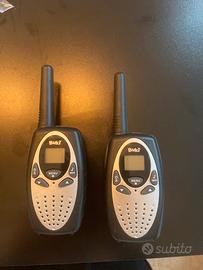 Walkie talkie per bambini con caricatore nuove