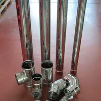 CANNE FUMARIE INOX AISI316 NUOVE