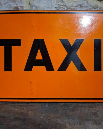 cartello stradale "TAXI" 1999
