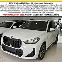 BMW X1 20d xDrive MSport Tetto Navi C.18" Cam M-