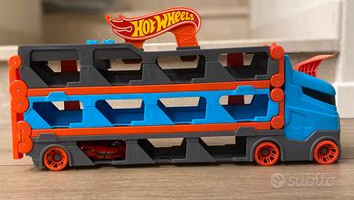 Gioco camion trasportatore Hot Wheels 2 in 1