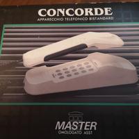 Apparecchio telefonico bistandard Master Concorde 