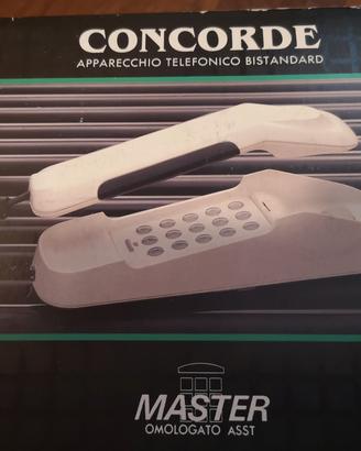 Apparecchio telefonico bistandard Master Concorde 