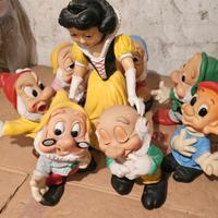 BIANCANEVE e i 7 NANI Walt Disney Ledra - anni '60