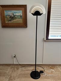 Piantana alogena marca Relco con vetro di Murano