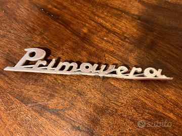 SCRITTA VESPA PRIMAVERA VINTAGE