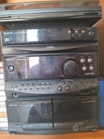 impianto Hi-fi compatto Kenwood con piatto vinile