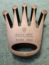 Rolex Fermacarte Paperweight Basel 2010 Bronzo Top