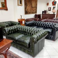 Divani e poltrone chesterfield nuovi originali 