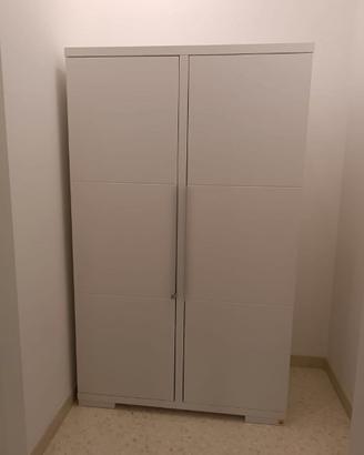 armadio bianco 2 ante