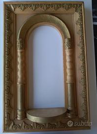 Tabernacolo lastrato in legno