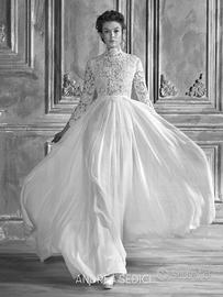 Abito da sposa stilista Andrea Sedici tg 40/42