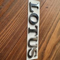 Scritta adesiva originale Lotus Elise Exige Evora