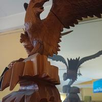 aquile in legno made in u.s.a