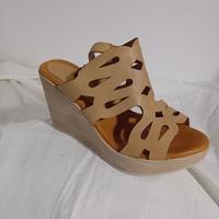 SCARPE SABOT IN VERA PELLE NR 39