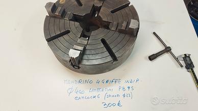 plato mandrino tornio camlock 