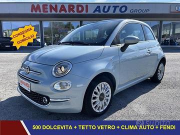 FIAT 500 1.0 Hybrid Dolcevita TETTO VETRO+CLI...