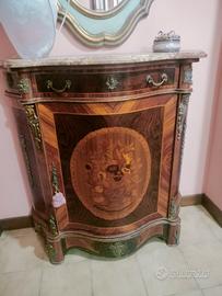 mobile consolle stile con sportello e cassetto