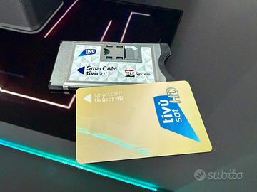 Modulo CAM tivùsat + Smartcard HD